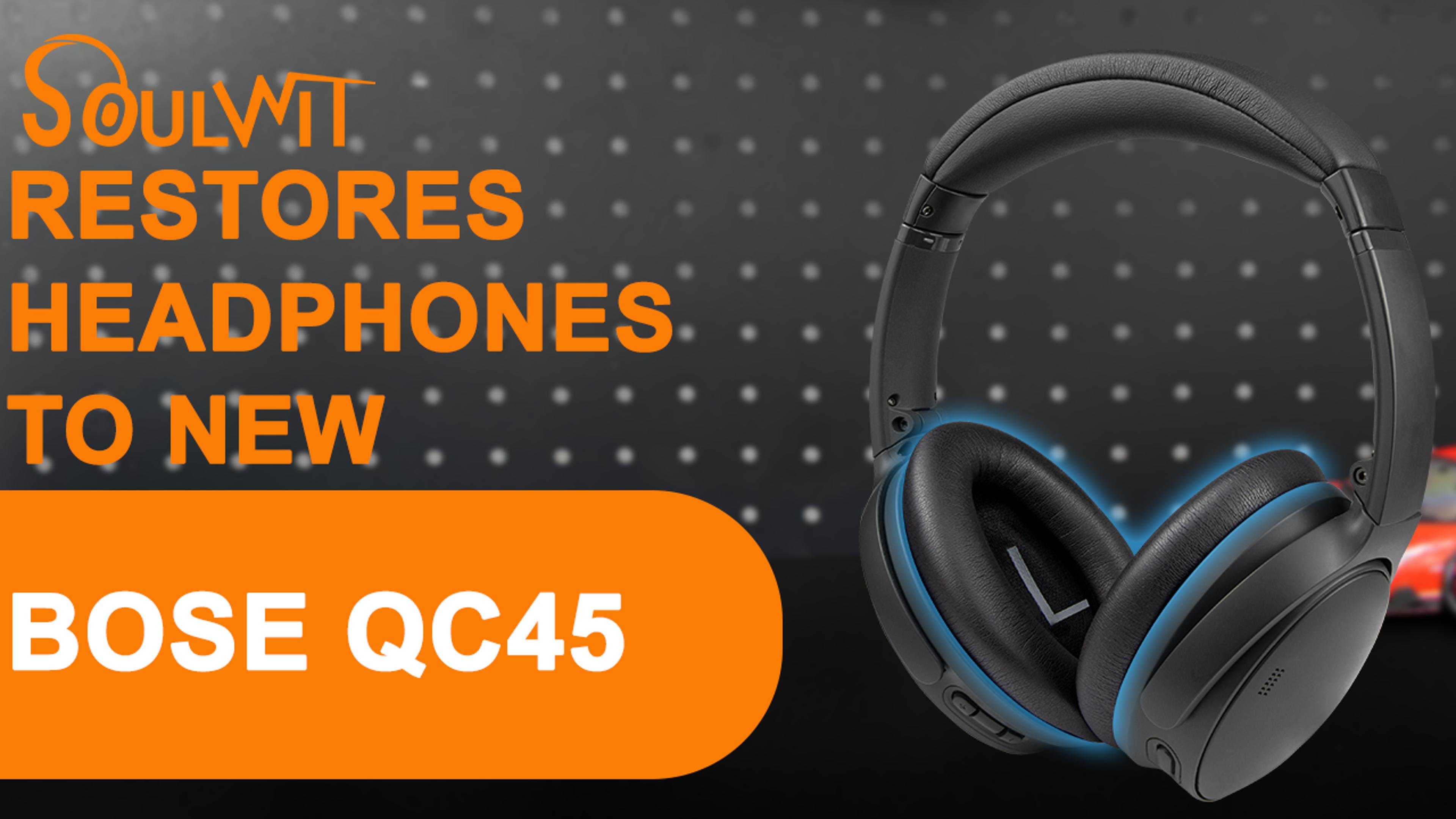 Amazon.com: SOULWIT Earpads Replacement for Bose QuietComfort 45